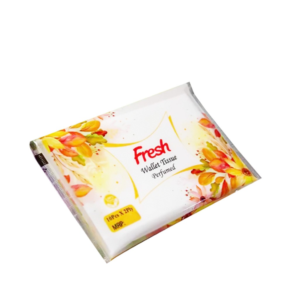 Fresh Perfumed Wallet Tissue (10 pcs x 2 Ply)